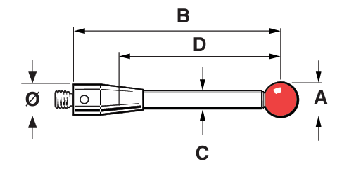 Probe dimensions